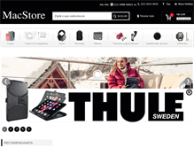 Tablet Screenshot of macstore.com.br